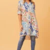 JANSON FLORAL HI LOW TUNIC -Femme Connection Sales 1b7b523bc10f1b1c03f90b15460e06af