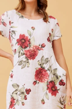 MESSINA FLORAL LINEN SHORT DRESS -Femme Connection Sales 1b8678fc169a557fc1023a6980cbcc51 4d20e1ac 1dce 4564 9a5b a7fc39edd48e