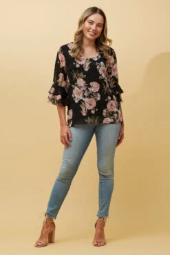MALLORY FLORAL FLUTE SLEEVE BLOUSE -Femme Connection Sales 1babc54cb2af598432f5f9079dc92af1 e7da3fe5 4ca8 46bc 9bd5 0050554fdf58