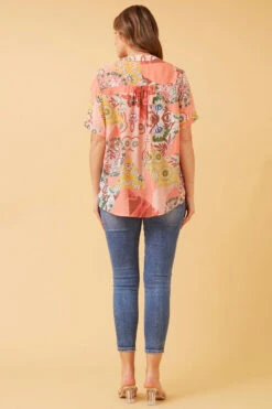 ARCHANA ABSTRACT BOHO TOP -Femme Connection Sales 1cd49dc80142761247214853d738eefe