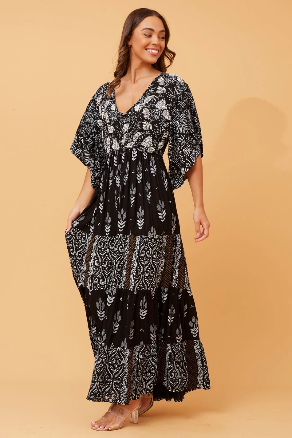 PARISA BOHO EMBELLISHED MAXI DRESS 7 PARISA BOHO EMBELLISHED MAXI DRESS - Image 5