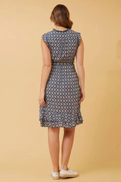 RAVINA ABSTRACT BOHO TEA DRESS -Femme Connection Sales 1cf6b72ce9c3211d39775f38809a6f46