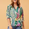 BELINA BOHO PRINT TOP -Femme Connection Sales 1d17a82500ddc4d42090de1f29b702da