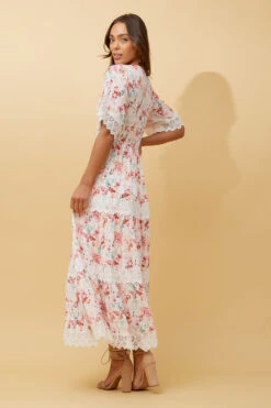 BYRON LACE TRIM FLORAL MAXI DRESS 15 BYRON LACE TRIM FLORAL MAXI DRESS -Femme Connection Sales 1d67766a5376a37486c485feffbed5b0