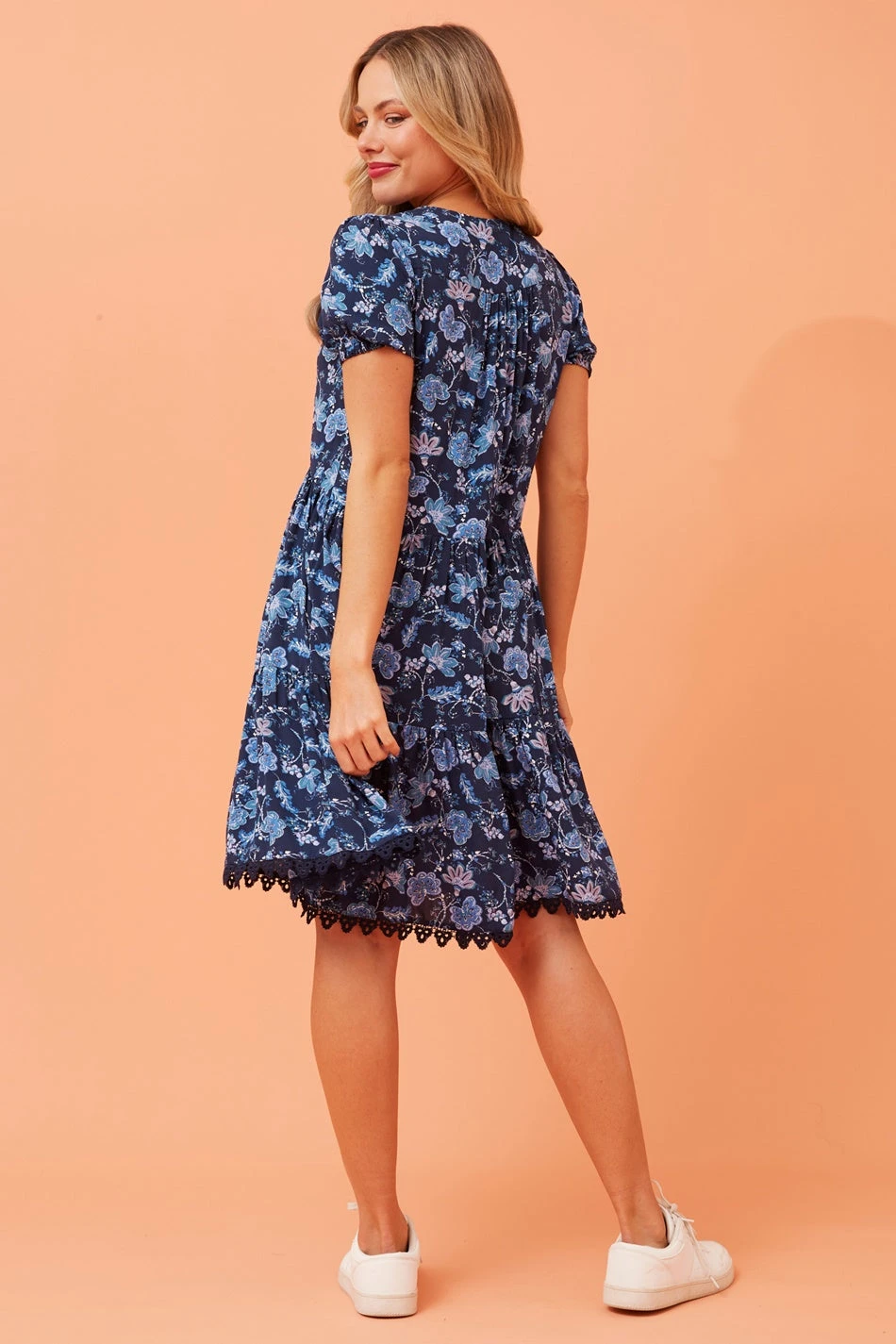 ARRAN FLORAL BOHO SHORT DRESS 4 ARRAN FLORAL BOHO SHORT DRESS - Image 2