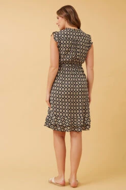 RAVINA ABSTRACT BOHO TEA DRESS -Femme Connection Sales 1e022603f573a2a2adaf5743f0bdc769