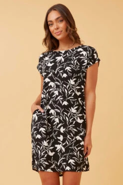 PAULA LEAF PRINT SHIFT DRESS 11 PAULA LEAF PRINT SHIFT DRESS -Femme Connection Sales 1e61def813f7d7fe1e184fcb82e973cd