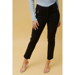 PU TRIM POCKET PANTS -Femme Connection Sales 1e95d78513704ad495fe3c4f1aa4a476