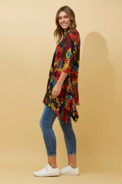 HOSHI JUNGLE PRINT TUNIC TOP -Femme Connection Sales 1e9806f59ee82b438d5c71c02d2204ca
