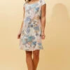 SISLEY LINEN SHORT DRESS -Femme Connection Sales 1ec3ff7336e422fe2ea2bd97217d5ce5