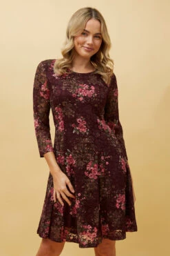 CAMILA FLORAL LACE SHORT DRESS 12 CAMILA FLORAL LACE SHORT DRESS -Femme Connection Sales 1f8cdbb2d6cde9deadf68383786829b6