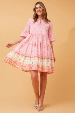KARITA BOHO SHORT DRESS -Femme Connection Sales 2089ddfee43654d53e68ed10292859a4