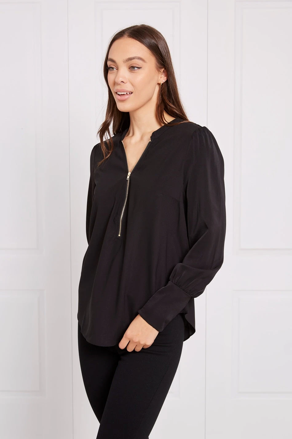 Stella LONG SLEEVE ZIP FRONT TOP 8 Stella LONG SLEEVE ZIP FRONT TOP - Image 6