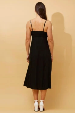 CHANTELLE LINEN MIDI DRESS -Femme Connection Sales 2181c55370e4772642e6835cd7969d11