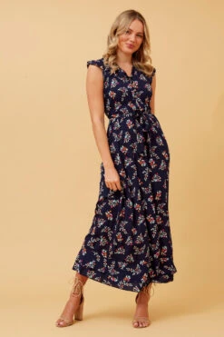 RAVINA FLORAL MAXI DRESS