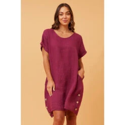 DONATELLA LINEN SHORT DRESS 29 DONATELLA LINEN SHORT DRESS -Femme Connection Sales 21ddd417ca5b6c01efc55ef92c054982