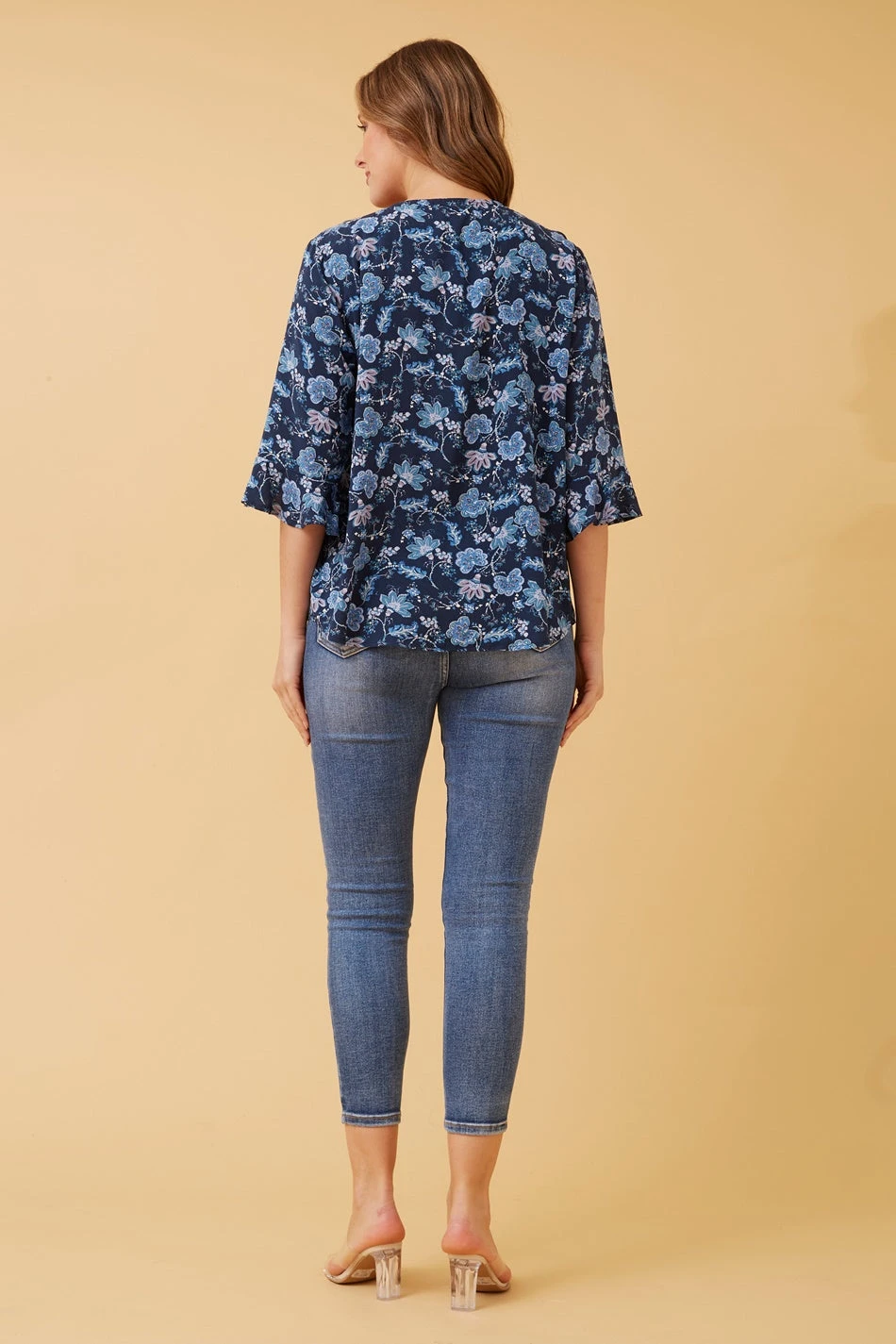 RUE FLORAL BUTTON DETAIL TOP 8 RUE FLORAL BUTTON DETAIL TOP - Image 6