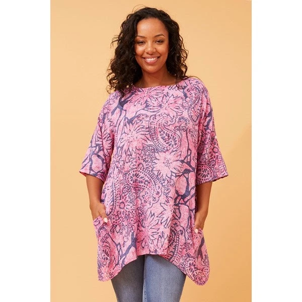 CIA PAISLEY BOHO TUNIC TOP 15 CIA PAISLEY BOHO TUNIC TOP - Image 13