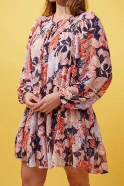 LUCY FLORAL SMOCK DRESS -Femme Connection Sales 2359bf16a200338efa668ff899fb077f