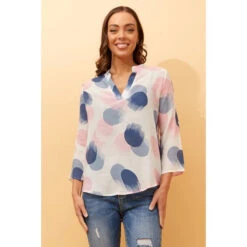Stella SPICY POLKA DOT BLOUSE -Femme Connection Sales 2441f852e772e1d5e3e507eaaff46b3a