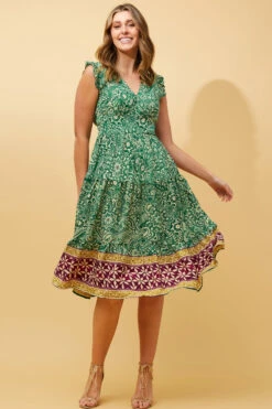 KIRAN FLORAL BOHO DRESS -Femme Connection Sales 24e92c30c1e83919b2f457f206a8bccf