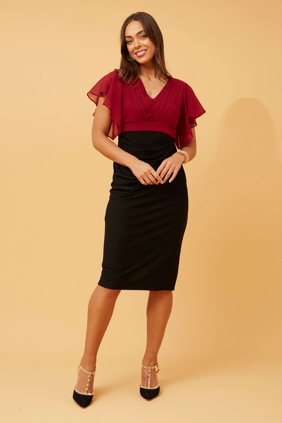 MELODY PLEATED BODYCON DRESS 6 MELODY PLEATED BODYCON DRESS - Image 4
