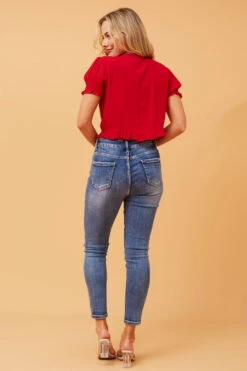 JAZELLA CROP TOP -Femme Connection Sales 26b2e20eac039a7363c12266893f8045