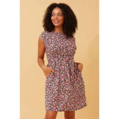 ISABELLE FLORAL SMOCK DRESS 24 ISABELLE FLORAL SMOCK DRESS -Femme Connection Sales 26c372768f121f024dad31e35cc12b4e