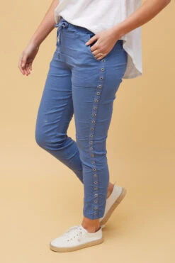 JANJA STUDDED JOGGER PANTS -Femme Connection Sales 273d908fcae4e38929f2d60531696b4d