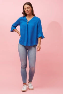 RUE BUTTON DETAIL TOP 29 RUE BUTTON DETAIL TOP -Femme Connection Sales 29f2faececf415a9ac404d05492784cf