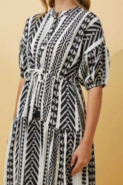 SHREYA JACQUARD PRINT MIDI DRESS -Femme Connection Sales 2a20417c88fcdfae3160c6821833107f