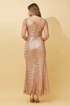 SHEBA SEQUINED MAXI DRESS -Femme Connection Sales 2a3ce23936edfbedbcff0378aabcaaa4