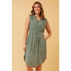 AMY ZIP FRONT BOHO DRESS -Femme Connection Sales 2a7fa055c7cb0fed51bbc58003e2ee5c