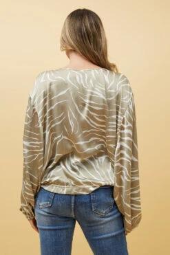 ROSALEE ZEBRA PRINT SATIN TOP 15 ROSALEE ZEBRA PRINT SATIN TOP -Femme Connection Sales 2a8fad6b3cf34f7eab7e40afc1d07c74