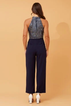 Stella FAYETTE GLITTER HALTERNECKJUMPSUIT -Femme Connection Sales 2ace486b661f2af20cc94eaf3eefaa09