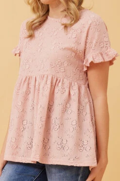 Stella BABYDOLL LACE TOP -Femme Connection Sales 2b47d07a7e02dcb9265b3fed5c96d5e0