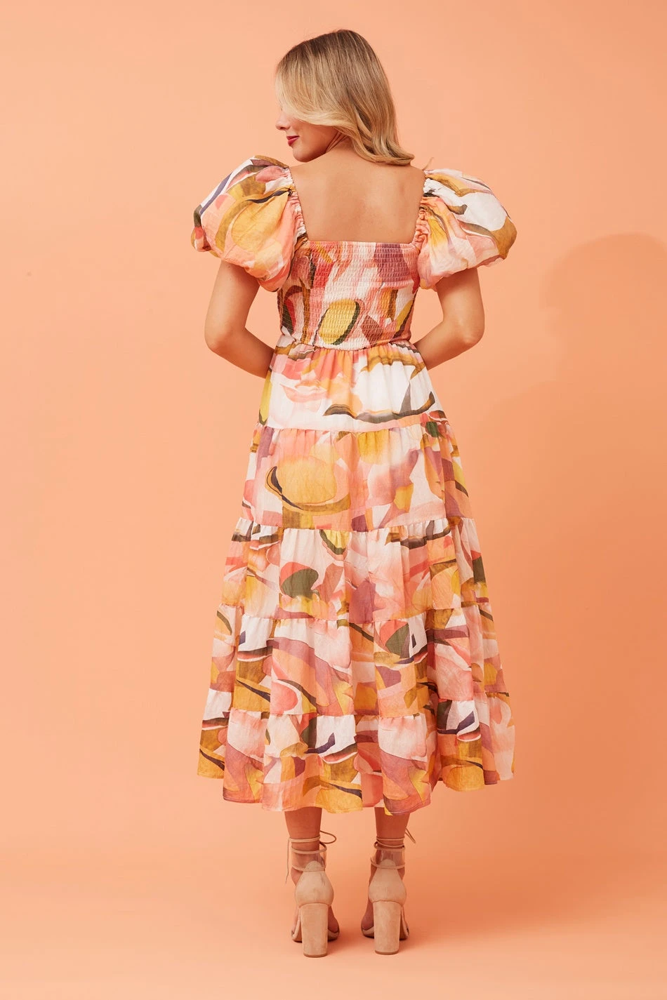 ANNETTE MULTI COLOUR MIDI DRESS 16 ANNETTE MULTI COLOUR MIDI DRESS - Image 14