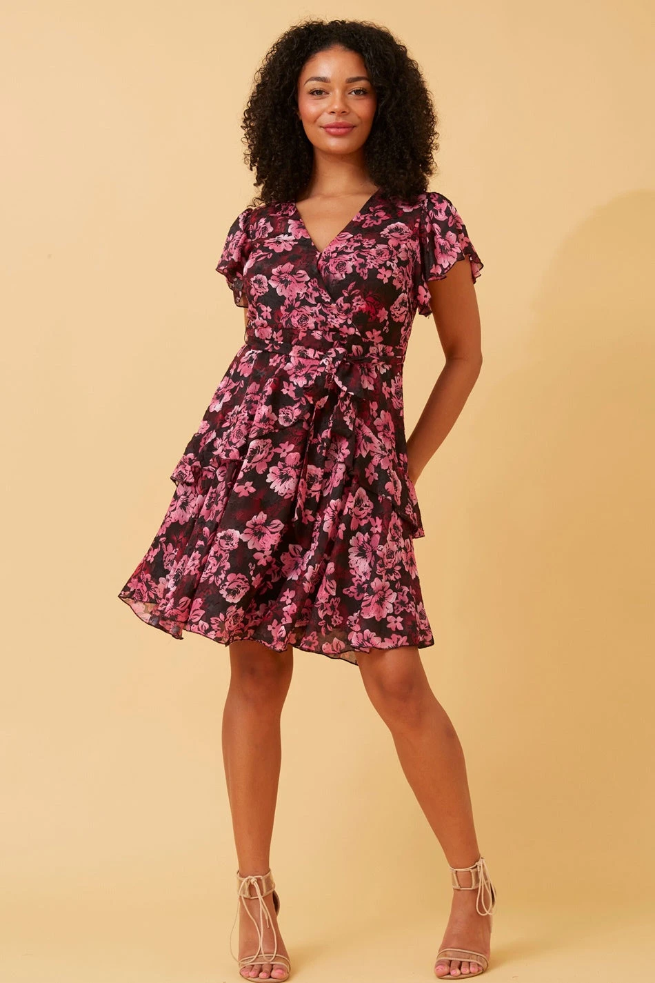 ALBA FLORAL SHORT DRESS 6 ALBA FLORAL SHORT DRESS - Image 4