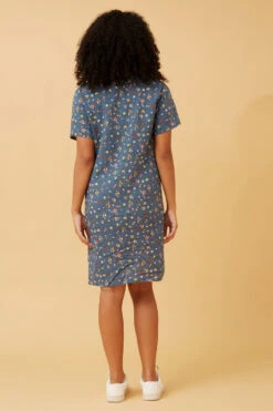 VINE DITSY FLORAL SHIFT DRESS -Femme Connection Sales 2c2e4ea829f7088fd615fa49059e4cd7