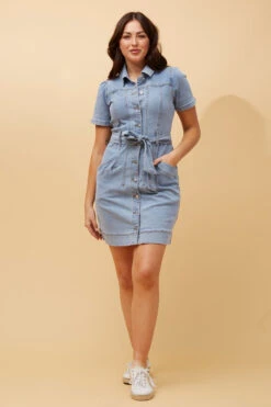 LIBERTY DENIM SHORT DRESS -Femme Connection Sales 2ce12867a03bcc3e8478ef217a2bb985 f7adab65 8add 48f6 9d36 677dd67c4c9a
