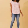 SHELLY FLORAL PRINT SHELL TOP -Femme Connection Sales 2d844c1e020bde03692c2777fc7f143c