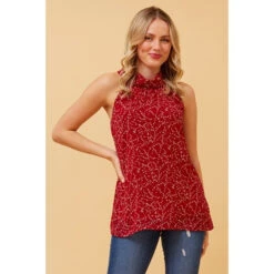 TAMSYN HALTER NECK TOP 16 TAMSYN HALTER NECK TOP -Femme Connection Sales 2dafd6d0a6cb2211a0e558549d2a4a85