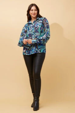 BELLE LONG BALLOON SLEEVE SHIRT -Femme Connection Sales 2dc2a28d6361e2efc4e9b9aaffe562be