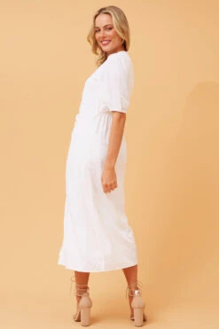 EMIKO BUTTON FRONT LINEN DRESS -Femme Connection Sales 2e1d3f781a0d7c2f5dd7e6f3fddf9b62