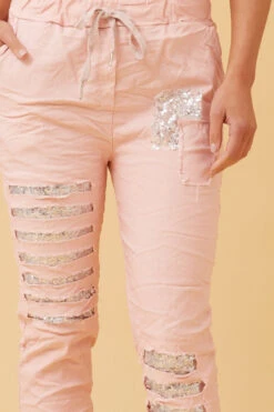 AIDA SEQUIN PATCH JOGGERS 36 AIDA SEQUIN PATCH JOGGERS -Femme Connection Sales 2f41c40901f5e5ba112afc1f06853fe3