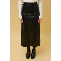 AUBREE VEGAN LEATHER MAXI SKIRT -Femme Connection Sales 30018e671c8d197143092f39cc329738