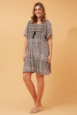 HONDA ANIMAL PRINT BOHO DRESS -Femme Connection Sales 3106ff931fa6767d8812df512150a2b9