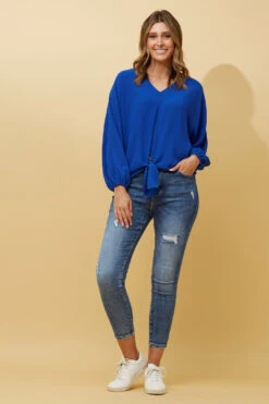 GLENN BATWING SLEEVE FRONT KNOT TOP 24 GLENN BATWING SLEEVE FRONT KNOT TOP -Femme Connection Sales 3190cc6687be5cd8f15e5dfe49786f41