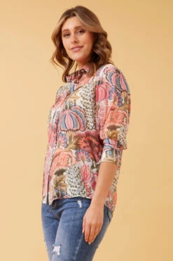 ISHLA FLORAL BOHO SHIRT -Femme Connection Sales 324708b525cdf9043b4d8947f19ee7f1