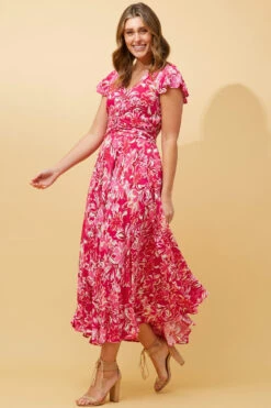 MALIBU FLORAL MAXI DRESS -Femme Connection Sales 331fa51dd4262a5e93f1558317f564cb